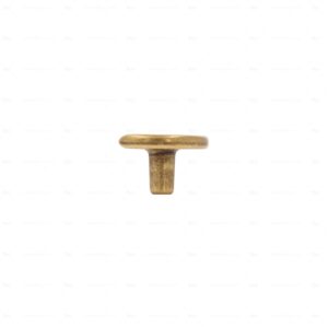 Boutons pour meubles en zamac  Diamètre 31 x 21  Florence antique – Image 2