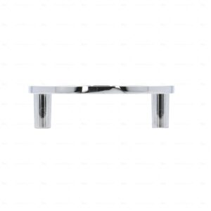 Poignée pour meubles en zamac  Entraxe 64  chrome poli  Lot de 5 – Image 2
