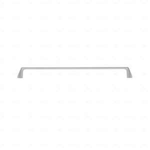 Poignée pour meubles en zamac  Entraxe 224  Aluminium mat verni – Image 2