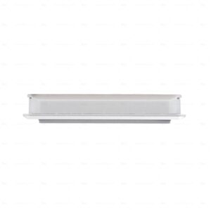 Poignée encastrée en zamac  Entraxe 96  Aluminium mat verni – Image 2