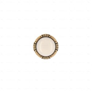 Boutons pour meubles en zamac et  Porcelaine  Diamètre 38  Florence antique – Image 3