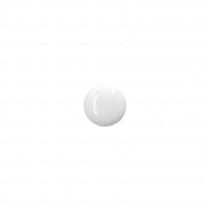 Boutons pour meubles en zamac et  Porcelaine  Diamètre 28  Vieil argent rayé – Image 3
