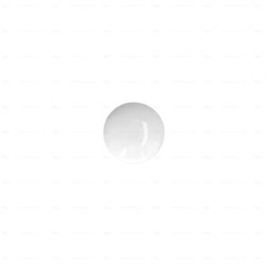 Boutons pour meubles en zamac et  Porcelaine  Diamètre 31  Vieil argent rayé – Image 3
