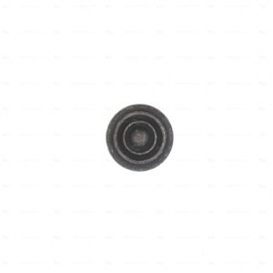 Boutons pour meubles en zamac  Diamètre 33  Fer noir vintage – Image 3