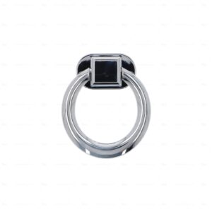 Poignée pour chaises en zamac  Diamètre 90 x 20  chrome poli – Image 3