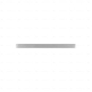 Poignée pour meubles en inox  Entraxe 128 finition inox satiné – Image 3