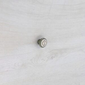 Boutons pour meubles en zamac et  Porcelaine  Diamètre 35  Ivoire rustique – Image 5