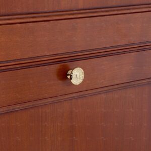 Boutons pour meubles en zamac  Diamètre 35  plaqué or – Image 5