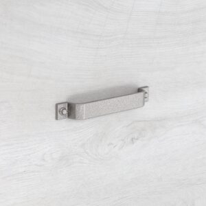 Poignée pour meubles en zamac  Entraxe 160  Nickel millésimé – Image 5