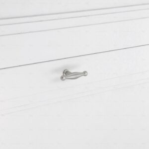 Boutons pour meubles en zamac  Diamètre 67 x 32  Argent Nottingham – Image 5