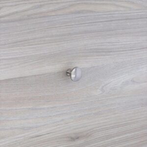 Boutons pour meubles en zamac  Diamètre 28  Nichel satiné – Image 5