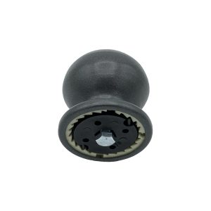 Boutons fixe, Lot de 6,  de tirage de porte, en aluminium GRIS ANTIQUE, avec système de fixation rapide et antivol, breveté. – Image 7