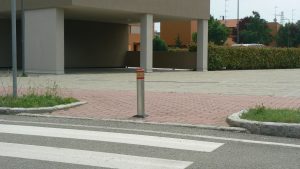 poteau de parking téléscopique a clef, a entérrer, Lot de 12 pièces. – Image 2