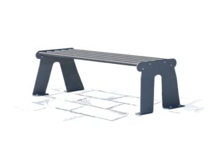 Banc de Jardin, Assise/ Dossier, Antracite - immagine 5