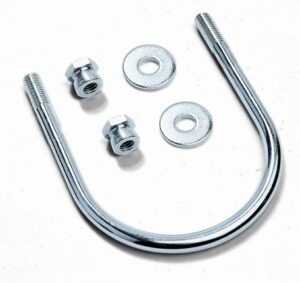 Barriére de parking *premium*arceau,a cadenas, rabattable 2 pieds , Fixations par Etriers a sceller, Lot de 30 pièces. – Image 6