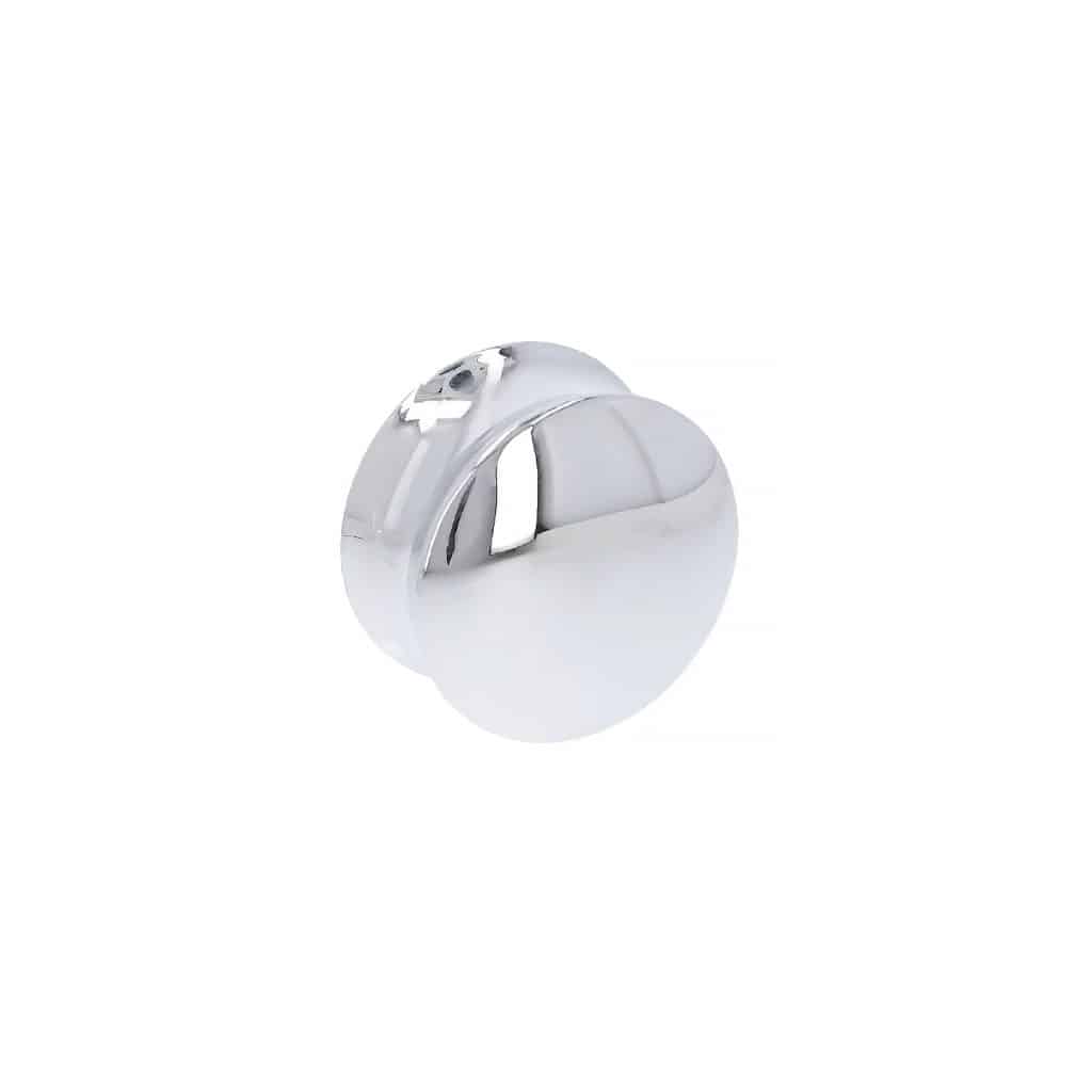 Bouton pour meuble Diamètre 40 en zamac   chrome poli
