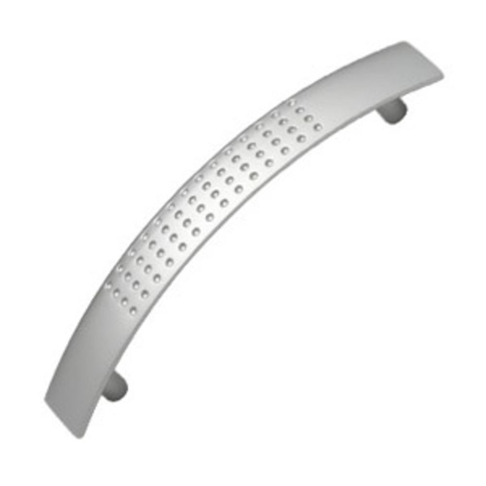 Poignée de meuble zamac entraxe  96 mm chrome mat lot de 12 piéces - Gris / argent, Zamak