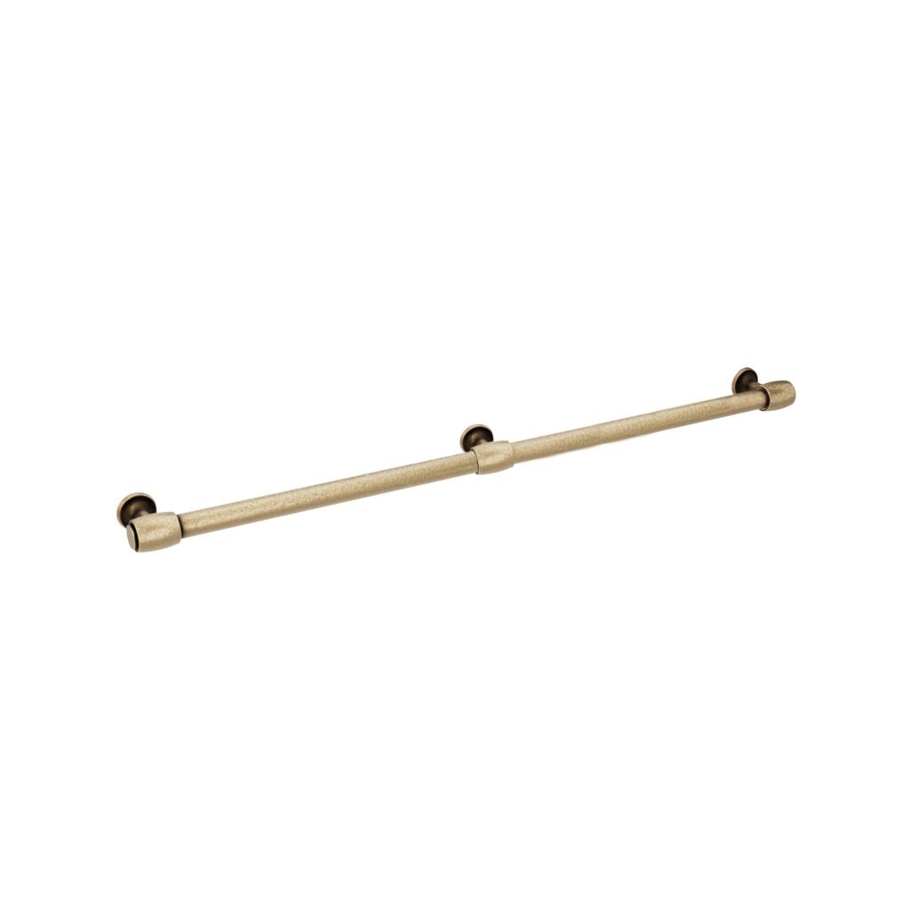 Poignée pour meubles en zamac Entraxe 900mm Antique florence Lot de 25 - Marron, Zamak