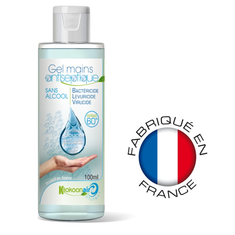 Gel Antiseptique 60' 100ml - Incolore / transparent