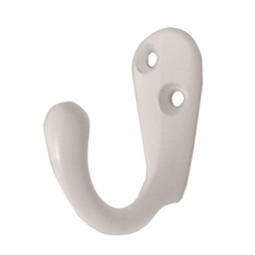 Porte manteau individuel zamac Blanc 48 mm lot de 36 piéces - Zamak