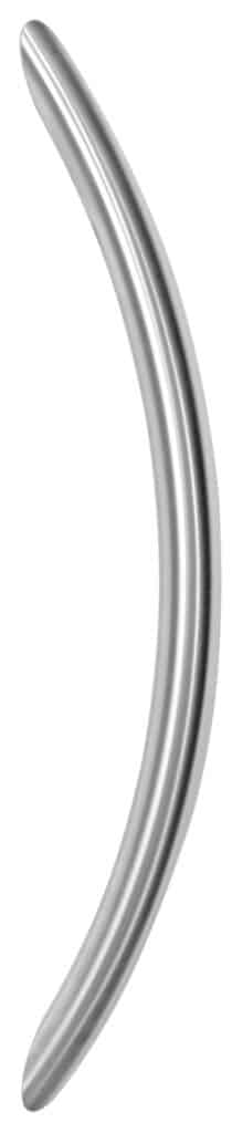 Poignée de tirage Diamètre 32 mm - Entraxe=500 mm - INOX 304 Brossé grain 240 - Gris / argent, Acier inoxydable