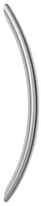 Poignée de tirage Diamètre 32 mm – Entraxe=500 mm – INOX 304 Brossé grain 240 – Gris / argent, Acier inoxydable