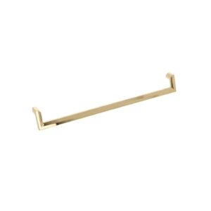 Poignée pour meubles en zamac Entraxe 320mm plaqué or – Jaune / doré, Zamak