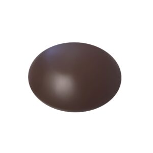 Arrêt de porte adhésif abs diamètre 60 mm marron lot de 60 pièces