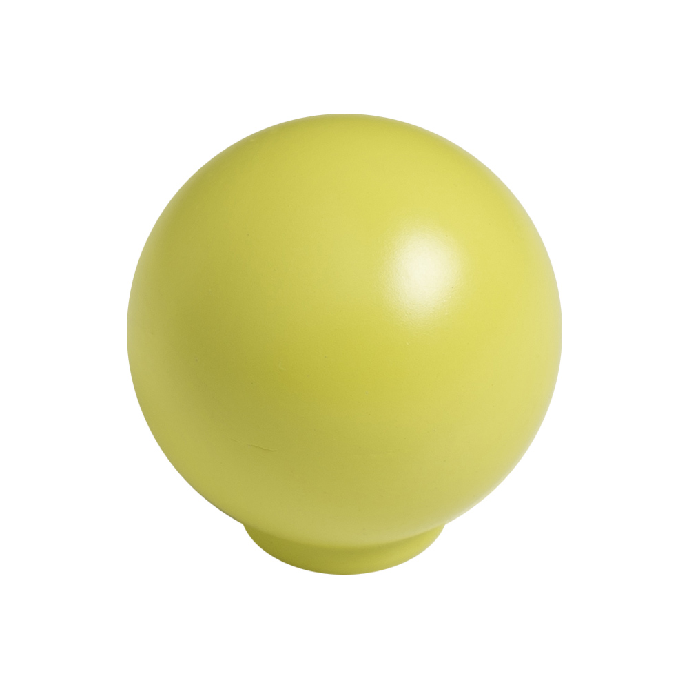 Bouton de meuble boule abs diamètre   29 mm vert pistache mat lot de 50 piéces
