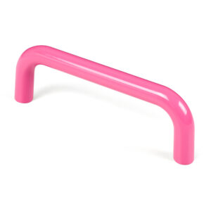 Poignée de meuble abs entraxe 96 mm peint magenta brillant lot de 50 piéces – Rose