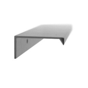 Poignée de meuble entraxe  16 mm aluminium anodisé lot de 36 piéces – Gris / argent