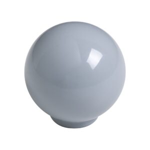 Bouton de meuble boule abs diamètre   29 mm gris brillant lot de 50 piéces – Gris / argent