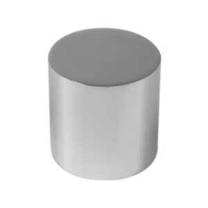 Bouton de meuble diamètre 16 mm aluminium anodisé mat lot de 75 piéces - Gris / argent
