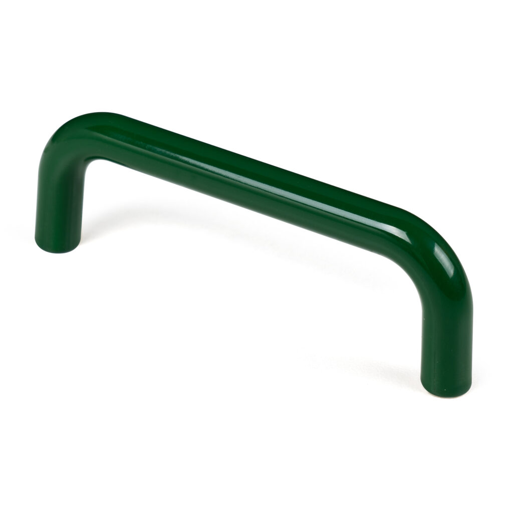 Poignée de meuble abs entraxe 96 mm vert brillant lot de 50 piéces