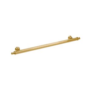 Poignée pour meubles en zamac Entraxe 320mm Gold plate – Jaune / doré, Zamak