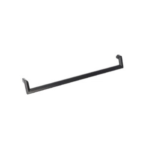 Poignée pour meubles en zamac Entraxe 320mm Vernis noir mat – Zamak