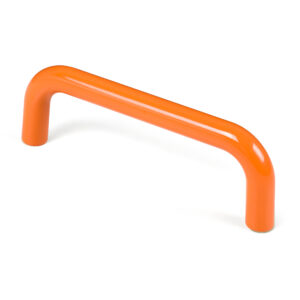 Poignée de meuble abs entraxe  96 mm orange brillant lot de 50 piéces – Orange / cuivré