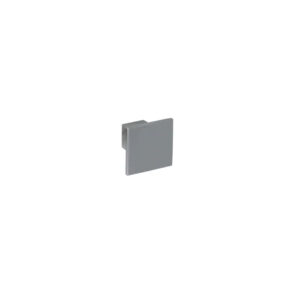 Bouton de meuble en zamac finition chrome mat d 30 mm - Gris / argent, Zamak