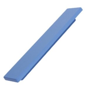 Poignée de meuble abs entraxe  128 mm peint bleu lot de 24 piéces
