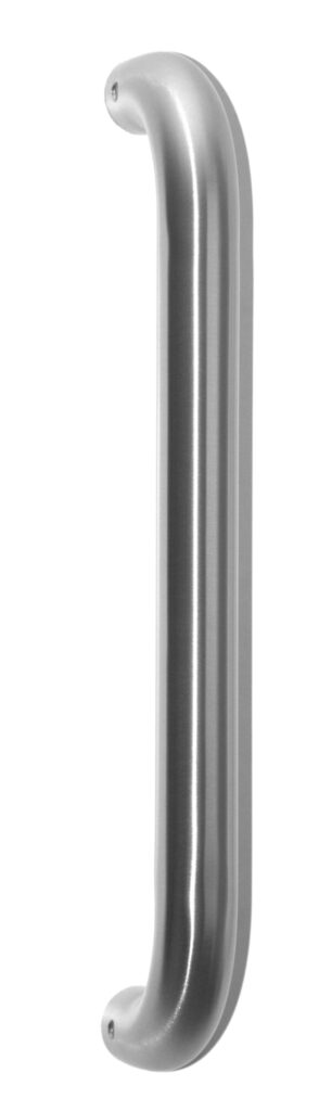 Poignée de tirage Diamètre 32 mm - Entraxe=350 mm - INOX 304 poli - Gris / argent, Acier inoxydable