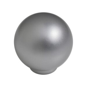 Bouton de meuble boule abs diamètre   29 mm chrome mat lot de 50 piéces – Gris / argent