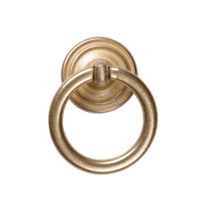 Bouton de meuble anneau zamac diamètre 32 mm or inca lot de 36 piéces - Jaune / doré, Zamak