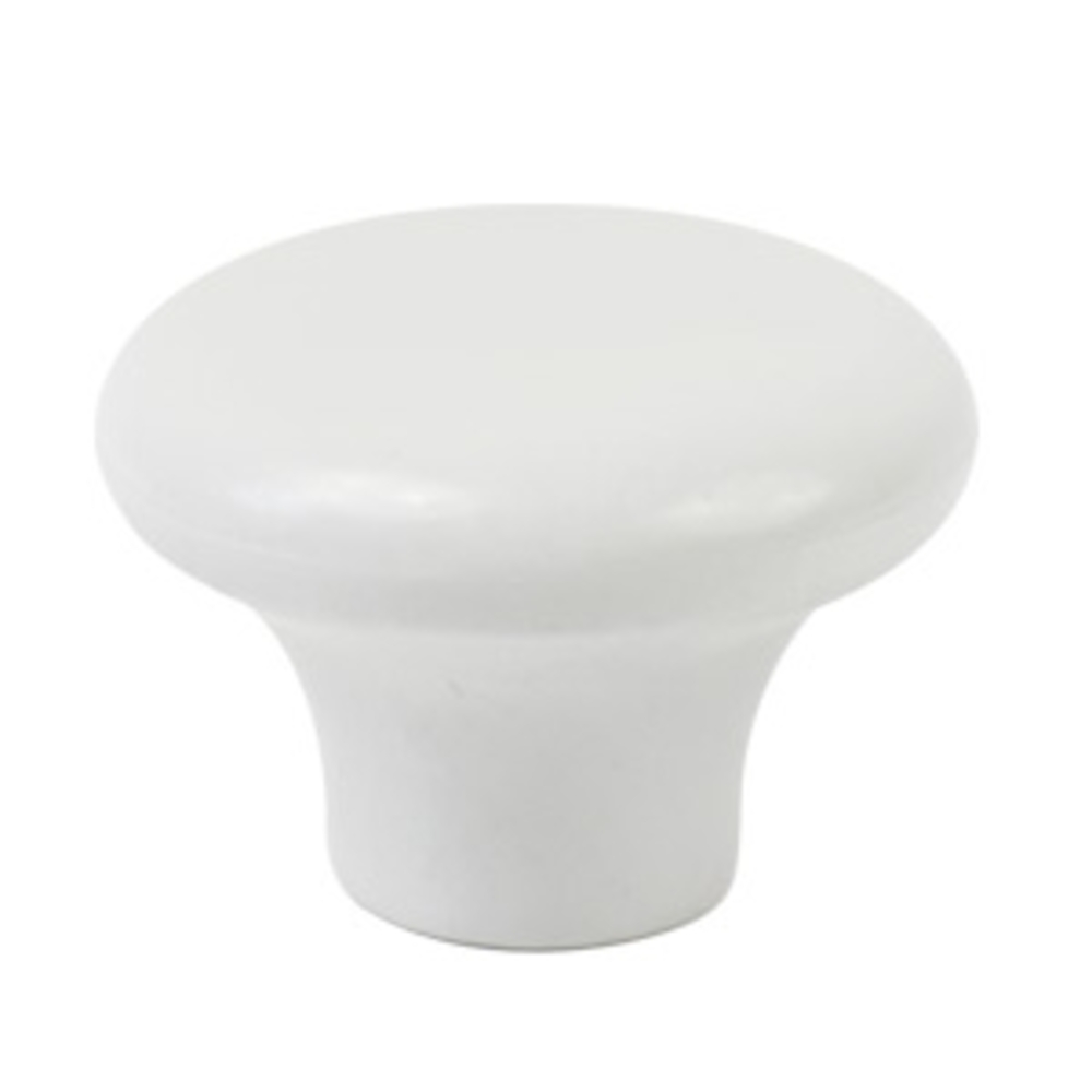 Bouton de meuble abs diamètre  30 mm  injecté en blanc lot de 75 piéces