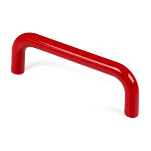 Poignée de meuble abs entraxe 96 mm rouge brillant lot de 50 piéces - Zamak