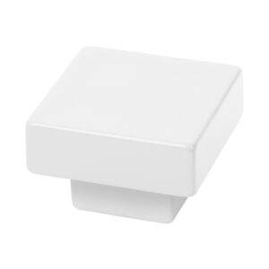 Bouton de meuble abs diamètre 30x30 mm peint blanc  lot de 36 piéces