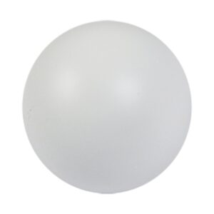Bouton de meuble boule bois diamètre  50mm  bois laqué blanche lot de 24 piéces