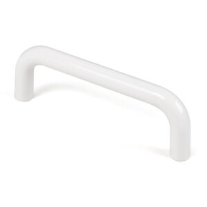 Poignée de meuble abs entraxe 96 mm blanc brillant lot de 50 piéces