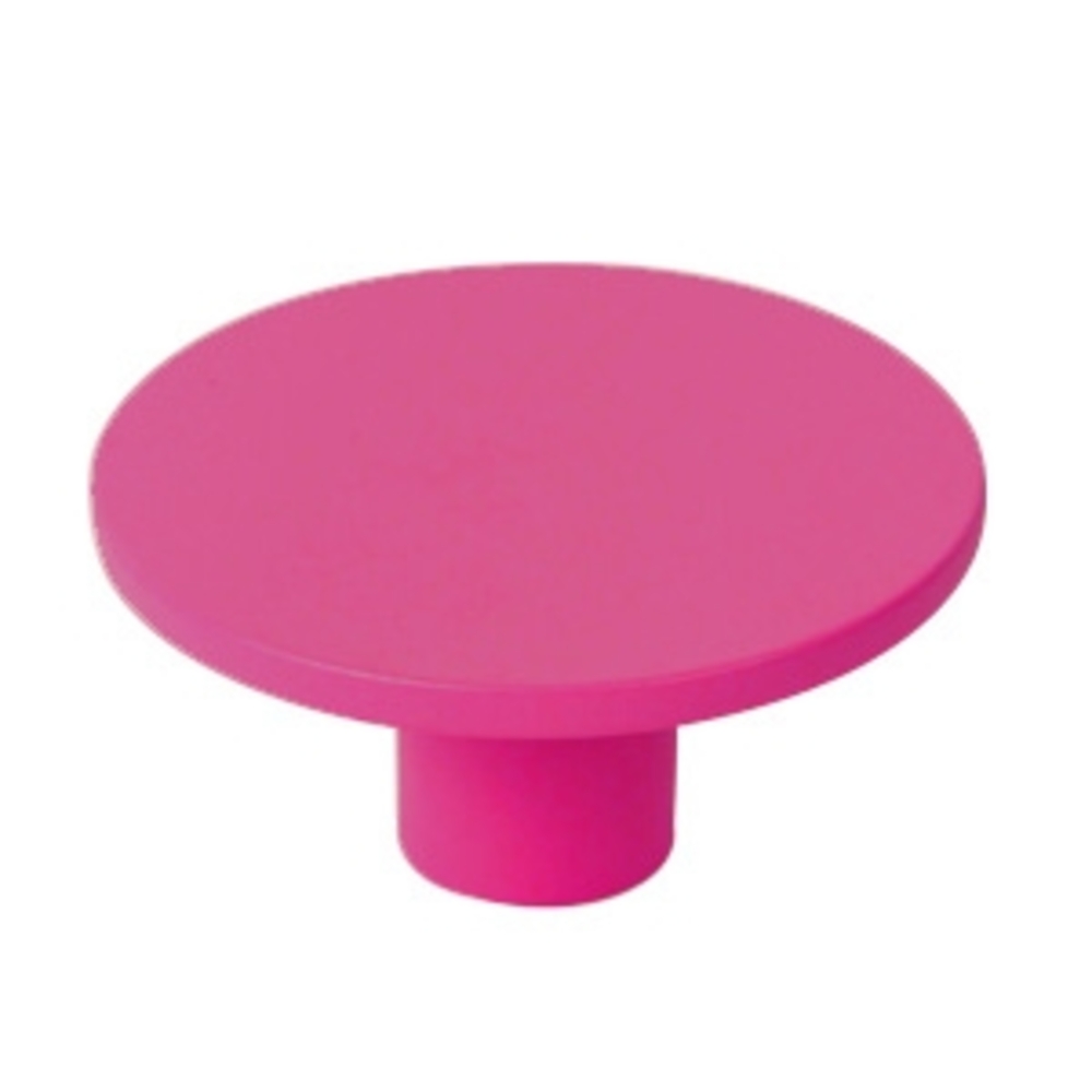 Bouton de meuble abs diamètre 60 mm teint. magenta  lot de 24 piéces - Violet