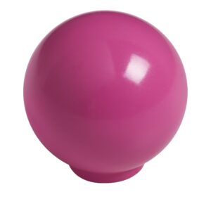 Bouton de meuble boule abs diamètre   34 mm magenta brillant lot de 50 piéces – Violet