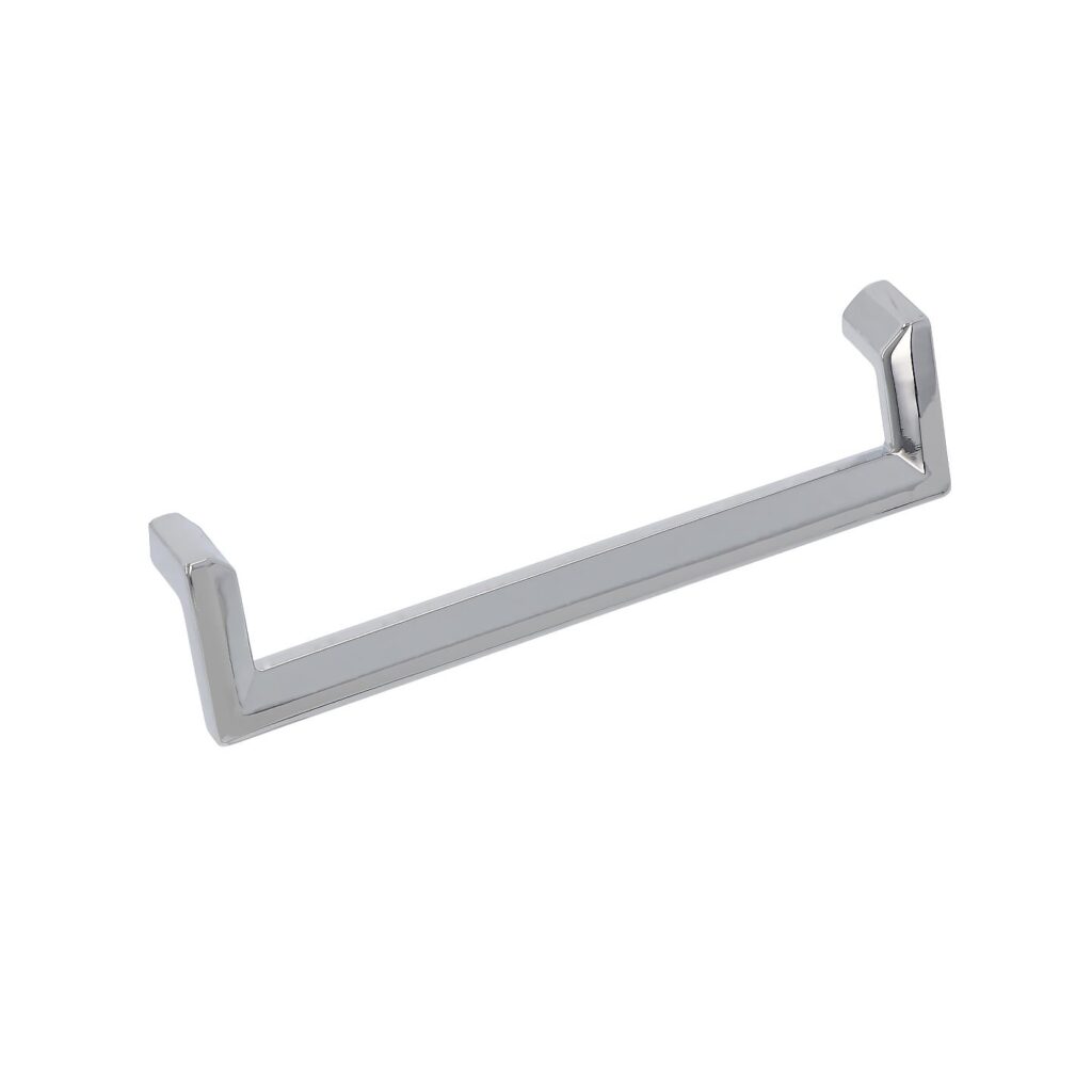 Poignée pour meubles en zamac Entraxe 160mm chrome poli - Gris / argent, Zamak